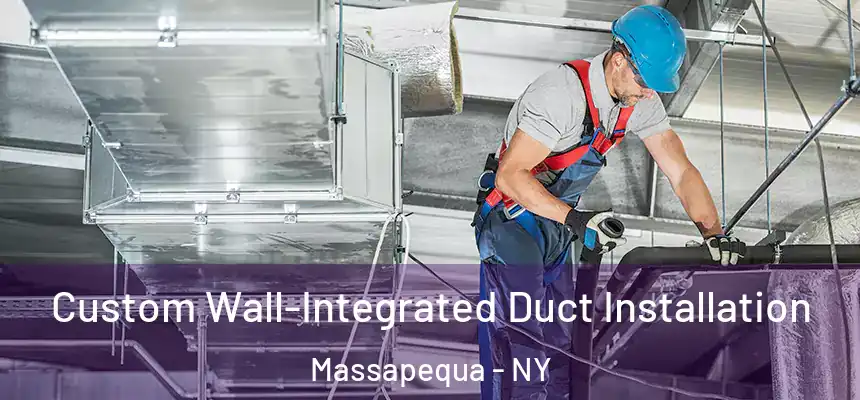  Custom Wall-Integrated Duct Installation Massapequa - NY